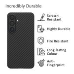 Laptop, Telefoane si Tablete - Telefoane mobile si accesorii - Accesorii Telefoane - Huse telefoane - Husa Kalibri pentru Samsung Galaxy S25 Plus, protectie la socuri, aramida, negru - Infinity.ro