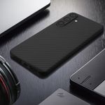 Laptop, Telefoane si Tablete - Telefoane mobile si accesorii - Accesorii Telefoane - Huse telefoane - Husa Kalibri pentru Samsung Galaxy S25 Plus, protectie la socuri, aramida, negru - Infinity.ro