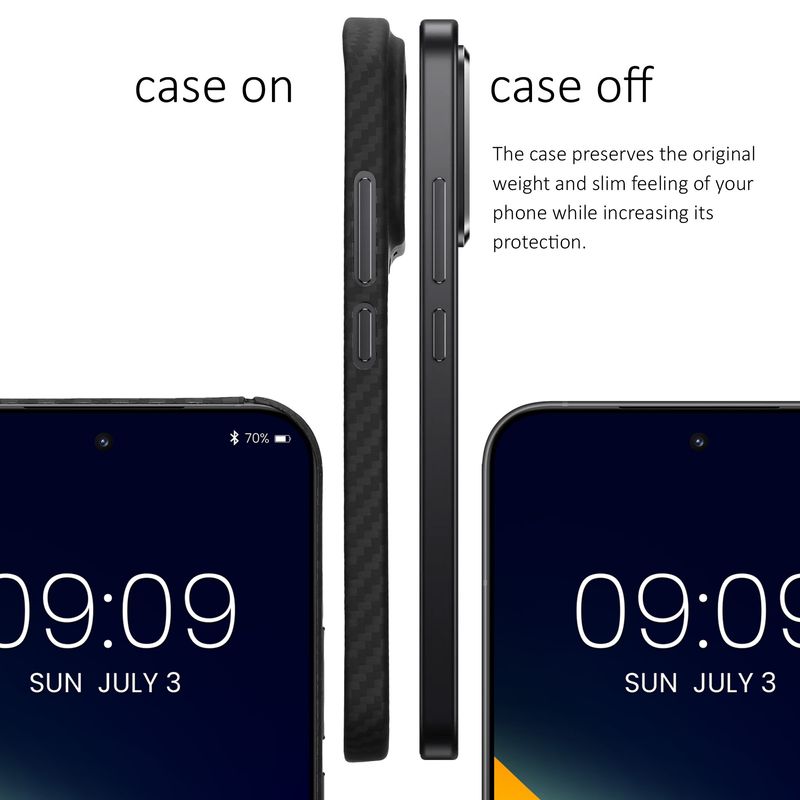 Laptop, Telefoane si Tablete - Telefoane mobile si accesorii - Accesorii Telefoane - Huse telefoane - Husa Kalibri pentru Xiaomi 17 Pro, protectie la socuri, aramida, negru - Infinity.ro