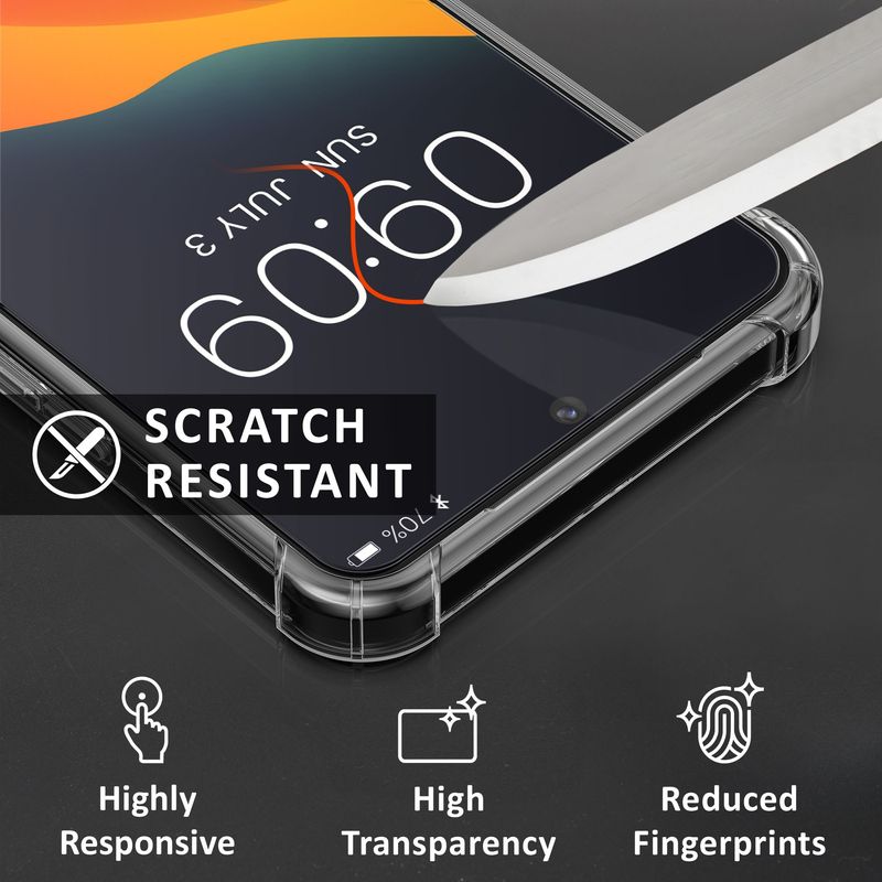 Laptop, Telefoane si Tablete - Telefoane mobile si accesorii - Accesorii Telefoane - Huse telefoane - Husa Kalibri pentru Xiaomi Poco F7 Ultra, protectie la socuri, TPU, sticla temperata, transparent - Infinity.ro