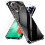 Laptop, Telefoane si Tablete - Telefoane mobile si accesorii - Accesorii Telefoane - Huse telefoane - Husa Kalibri pentru Xiaomi Poco F7 Ultra, protectie la socuri, TPU, sticla temperata, transparent - Infinity.ro