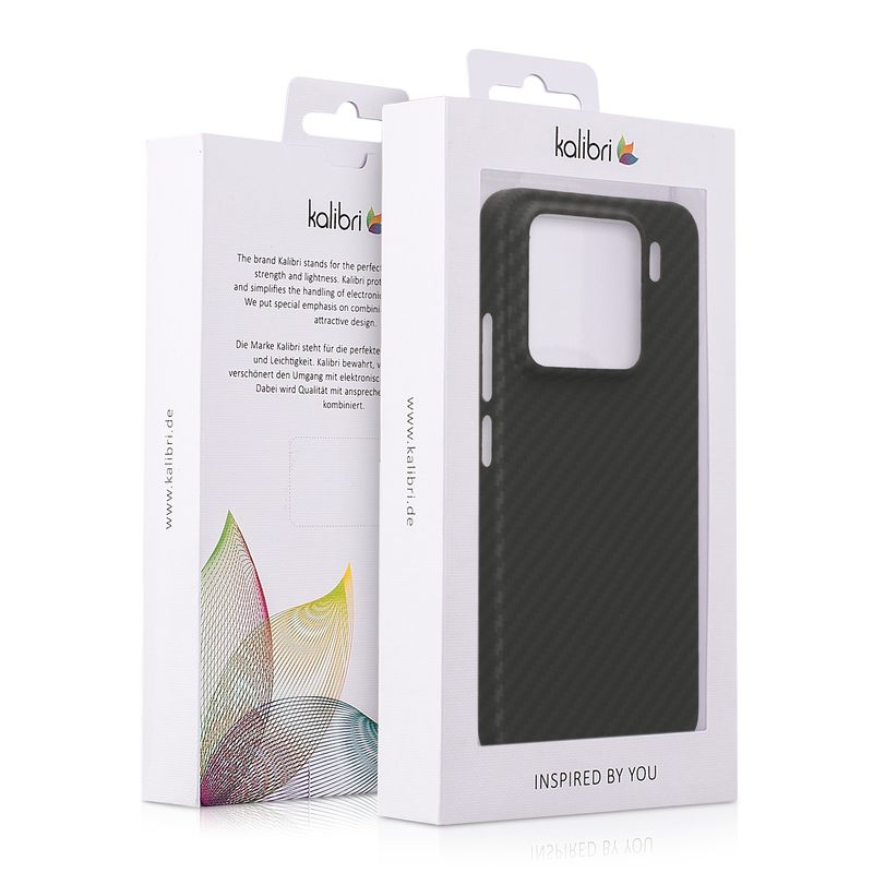 Laptop, Telefoane si Tablete - Telefoane mobile si accesorii - Accesorii Telefoane - Huse telefoane - Husa Kalibri pentru Xiaomi 15, protectie la socuri, aramida, negru - Infinity.ro
