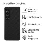 Laptop, Telefoane si Tablete - Telefoane mobile si accesorii - Accesorii Telefoane - Huse telefoane - Husa Kalibri pentru Sony Xperia 1 VI, protectie la socuri, aramida, negru - Infinity.ro