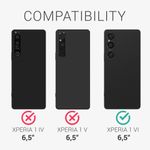 Laptop, Telefoane si Tablete - Telefoane mobile si accesorii - Accesorii Telefoane - Huse telefoane - Husa Kalibri pentru Sony Xperia 1 VI, protectie la socuri, aramida, negru - Infinity.ro