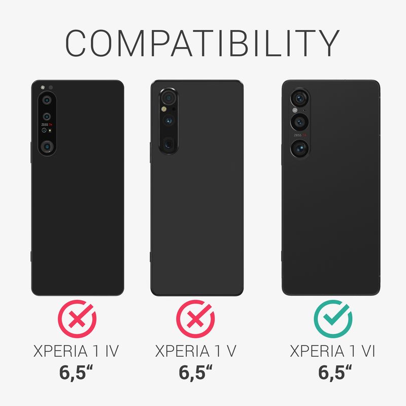 Laptop, Telefoane si Tablete - Telefoane mobile si accesorii - Accesorii Telefoane - Huse telefoane - Husa Kalibri pentru Sony Xperia 1 VI, protectie la socuri, aramida, negru - Infinity.ro