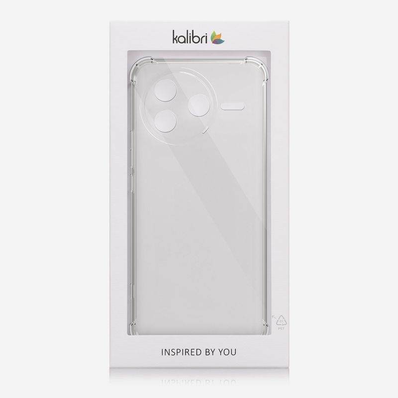 Laptop, Telefoane si Tablete - Telefoane mobile si accesorii - Accesorii Telefoane - Huse telefoane - Husa Kalibri pentru Xiaomi Poco F7 Pro, protectie la socuri, TPU, sticla temperata, transparent - Infinity.ro
