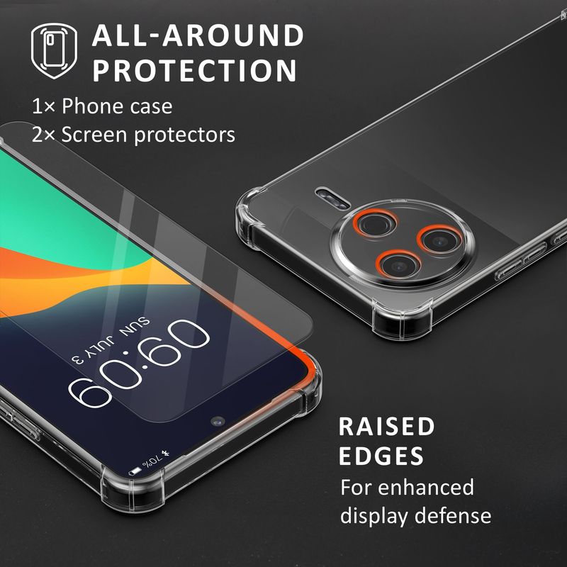 Laptop, Telefoane si Tablete - Telefoane mobile si accesorii - Accesorii Telefoane - Huse telefoane - Husa Kalibri pentru Xiaomi Poco F7 Pro, protectie la socuri, TPU, sticla temperata, transparent - Infinity.ro