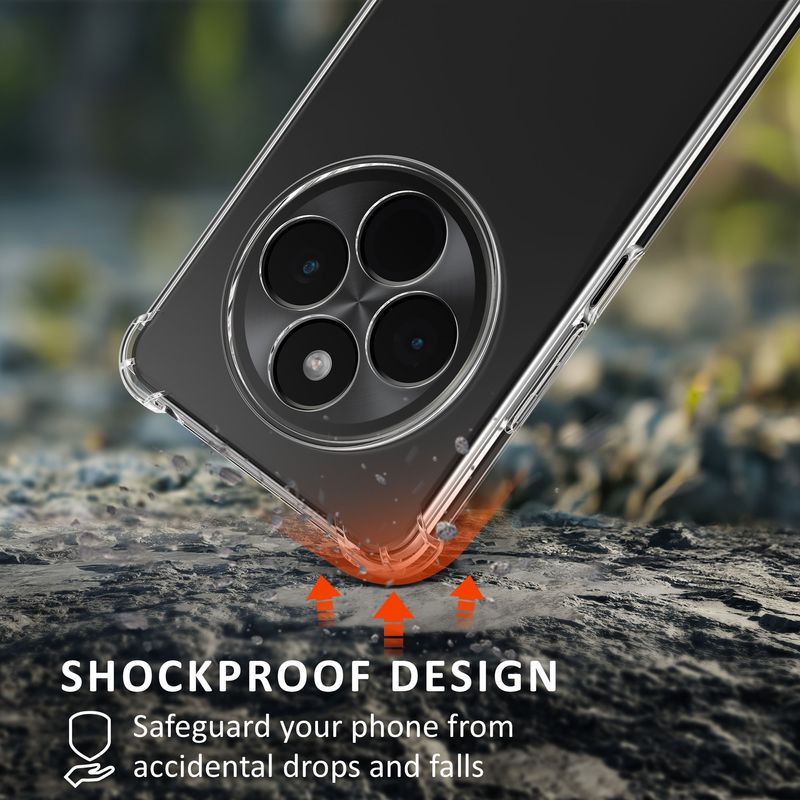 Laptop, Telefoane si Tablete - Telefoane mobile si accesorii - Accesorii Telefoane - Huse telefoane - Husa Kalibri pentru Xiaomi Redmi 14C/Poco C75, protectie la socuri, TPU, sticla temperata, transparent - Infinity.ro