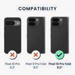 Laptop, Telefoane si Tablete - Telefoane mobile si accesorii - Accesorii Telefoane - Huse telefoane - Husa Kwmobile pentru Google Pixel 10 Pro Fold, protectie la socuri, piele ecologica, negru - Infinity.ro