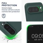 Laptop, Telefoane si Tablete - Telefoane mobile si accesorii - Accesorii Telefoane - Huse telefoane - Husa Kwmobile pentru Google Pixel 10 Pro XL, anti-alunecare, silicon, albastru verzui - Infinity.ro