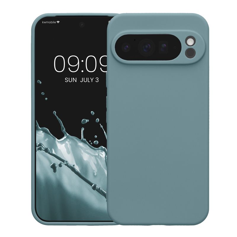 Laptop, Telefoane si Tablete - Telefoane mobile si accesorii - Accesorii Telefoane - Huse telefoane - Husa Kwmobile pentru Google Pixel 10 Pro XL, anti-alunecare, silicon, piatra - Infinity.ro