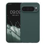 Laptop, Telefoane si Tablete - Telefoane mobile si accesorii - Accesorii Telefoane - Huse telefoane - Husa Kwmobile pentru Google Pixel 10 Pro XL, anti-alunecare, silicon, albastru verzui - Infinity.ro