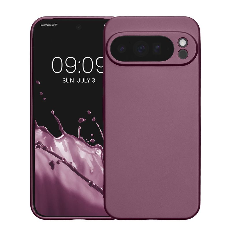 Laptop, Telefoane si Tablete - Telefoane mobile si accesorii - Accesorii Telefoane - Huse telefoane - Husa Kwmobile pentru Google Pixel 10 Pro XL, anti-alunecare, silicon, lavanda - Infinity.ro