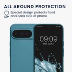 Laptop, Telefoane si Tablete - Telefoane mobile si accesorii - Accesorii Telefoane - Huse telefoane - Husa Kwmobile pentru Google Pixel 10 Pro XL, anti-alunecare, TPU, albastru - Infinity.ro