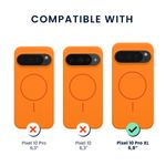 Laptop, Telefoane si Tablete - Telefoane mobile si accesorii - Accesorii Telefoane - Huse telefoane - Husa Kwmobile pentru Google Pixel 10 Pro XL, compatibilitate MagSafe, silicon, portocaliu - Infinity.ro