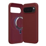 Laptop, Telefoane si Tablete - Telefoane mobile si accesorii - Accesorii Telefoane - Huse telefoane - Husa Kwmobile pentru Google Pixel 10 Pro XL, compatibilitate MagSafe, anti-alunecare, silicon, mov - Infinity.ro