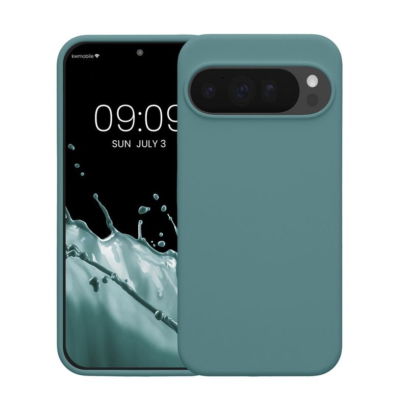Laptop, Telefoane si Tablete - Telefoane mobile si accesorii - Accesorii Telefoane - Huse telefoane - Husa Kwmobile pentru Google Pixel 10 Pro XL, incarcare wireless, silicon, noapte - Infinity.ro