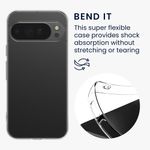 Laptop, Telefoane si Tablete - Telefoane mobile si accesorii - Accesorii Telefoane - Huse telefoane - Husa Kwmobile pentru Google Pixel 10 Pro XL, protectie la socuri, protectie la zgarieturi, silicon, transparent - Infinity.ro