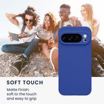 Laptop, Telefoane si Tablete - Telefoane mobile si accesorii - Accesorii Telefoane - Huse telefoane - Husa Kwmobile pentru Google Pixel 10 Pro, anti-alunecare, silicon, albastru baltic - Infinity.ro