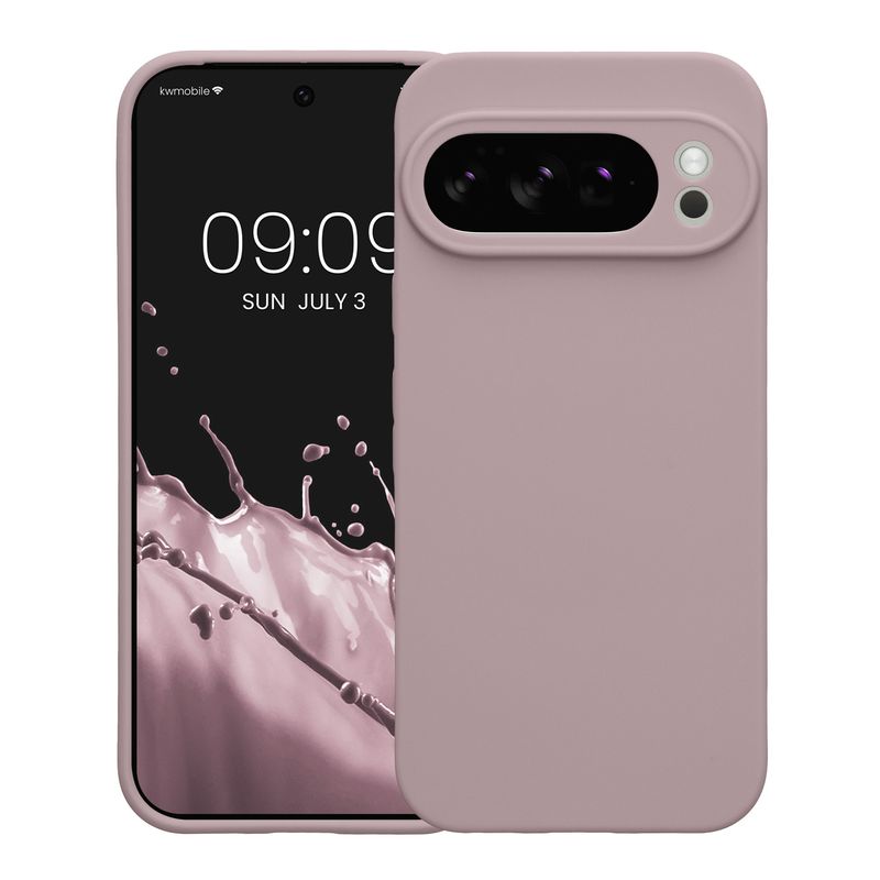 Laptop, Telefoane si Tablete - Telefoane mobile si accesorii - Accesorii Telefoane - Huse telefoane - Husa Kwmobile pentru Google Pixel 10 Pro, anti-alunecare, silicon, lila - Infinity.ro