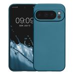 Laptop, Telefoane si Tablete - Telefoane mobile si accesorii - Accesorii Telefoane - Huse telefoane - Husa Kwmobile pentru Google Pixel 10 Pro, anti-alunecare, silicon, albastru caraibian - Infinity.ro