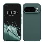 Laptop, Telefoane si Tablete - Telefoane mobile si accesorii - Accesorii Telefoane - Huse telefoane - Husa Kwmobile pentru Google Pixel 10 Pro, anti-alunecare, silicon, albastru verzui - Infinity.ro