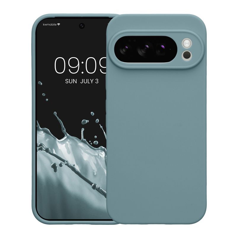 Laptop, Telefoane si Tablete - Telefoane mobile si accesorii - Accesorii Telefoane - Huse telefoane - Husa Kwmobile pentru Google Pixel 10 Pro, anti-alunecare, silicon, piatra - Infinity.ro