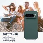 Laptop, Telefoane si Tablete - Telefoane mobile si accesorii - Accesorii Telefoane - Huse telefoane - Husa Kwmobile pentru Google Pixel 10 Pro, anti-alunecare, silicon, albastru verzui - Infinity.ro