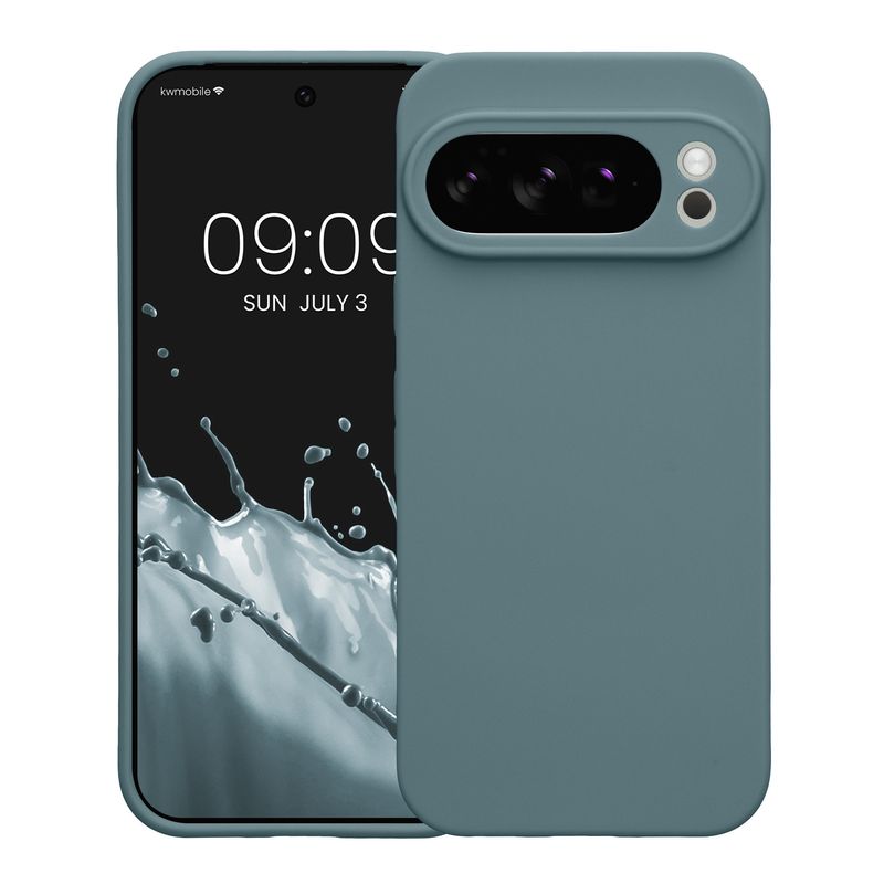 Laptop, Telefoane si Tablete - Telefoane mobile si accesorii - Accesorii Telefoane - Huse telefoane - Husa Kwmobile pentru Google Pixel 10 Pro, anti-alunecare, silicon, noapte - Infinity.ro