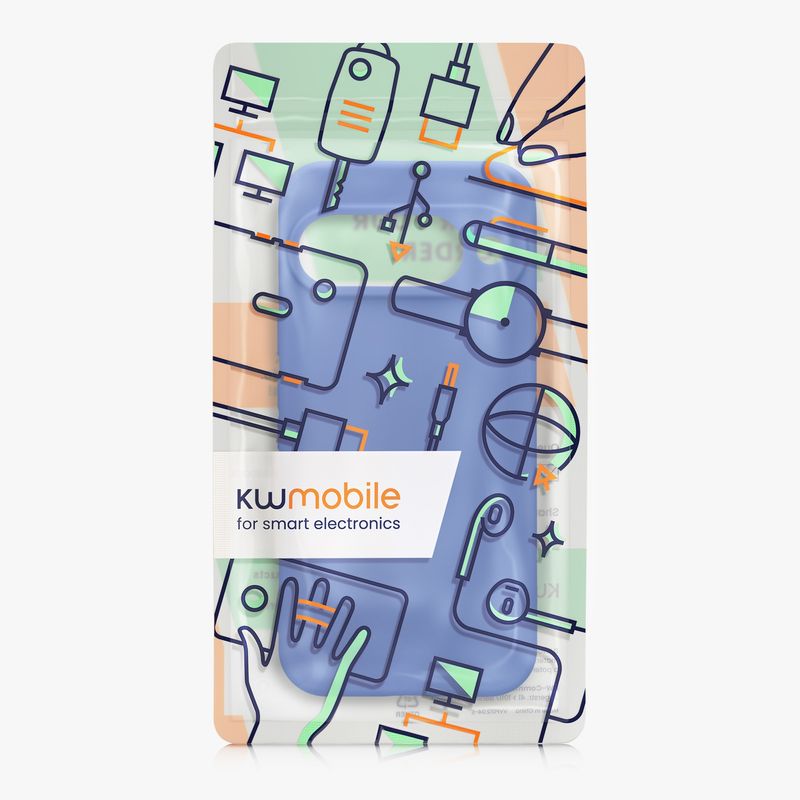 Laptop, Telefoane si Tablete - Telefoane mobile si accesorii - Accesorii Telefoane - Huse telefoane - Husa Kwmobile pentru Google Pixel 10, anti-alunecare, silicon, albastru baltic - Infinity.ro