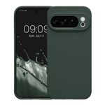Laptop, Telefoane si Tablete - Telefoane mobile si accesorii - Accesorii Telefoane - Huse telefoane - Husa Kwmobile pentru Google Pixel 10 Pro, anti-alunecare, silicon, verde muschi - Infinity.ro