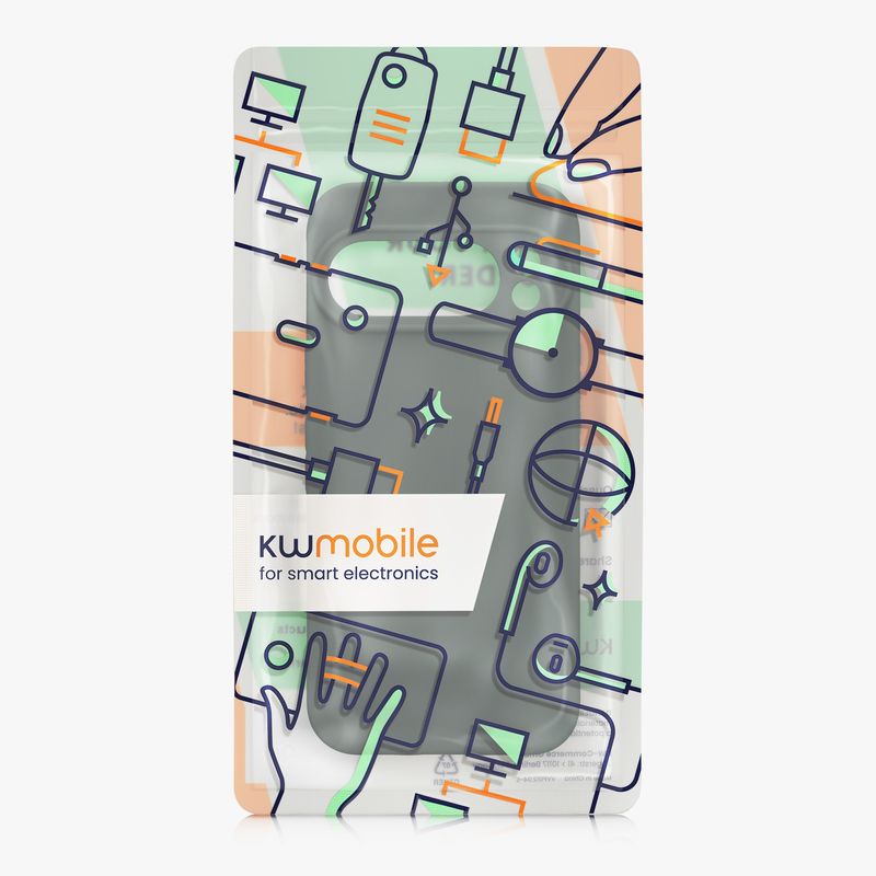 Laptop, Telefoane si Tablete - Telefoane mobile si accesorii - Accesorii Telefoane - Huse telefoane - Husa Kwmobile pentru Google Pixel 10 Pro, anti-alunecare, silicon, verde muschi - Infinity.ro