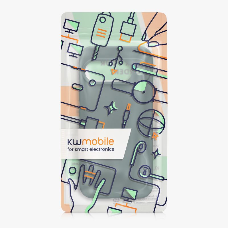 Laptop, Telefoane si Tablete - Telefoane mobile si accesorii - Accesorii Telefoane - Huse telefoane - Husa Kwmobile pentru Google Pixel 10, anti-alunecare, silicon, albastru verzui - Infinity.ro