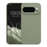 Laptop, Telefoane si Tablete - Telefoane mobile si accesorii - Accesorii Telefoane - Huse telefoane - Husa Kwmobile pentru Google Pixel 10 Pro, anti-alunecare, silicon, verde, gri - Infinity.ro