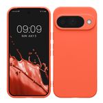 Laptop, Telefoane si Tablete - Telefoane mobile si accesorii - Accesorii Telefoane - Huse telefoane - Husa Kwmobile pentru Google Pixel 10, anti-alunecare, silicon, coral - Infinity.ro