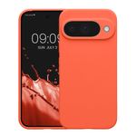 Laptop, Telefoane si Tablete - Telefoane mobile si accesorii - Accesorii Telefoane - Huse telefoane - Husa Kwmobile pentru Google Pixel 10, anti-alunecare, silicon, coral - Infinity.ro
