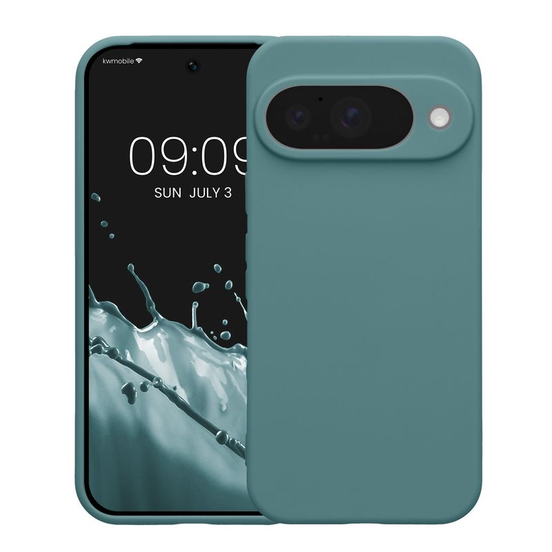 Laptop, Telefoane si Tablete - Telefoane mobile si accesorii - Accesorii Telefoane - Huse telefoane - Husa Kwmobile pentru Google Pixel 10, anti-alunecare, silicon, noapte - Infinity.ro