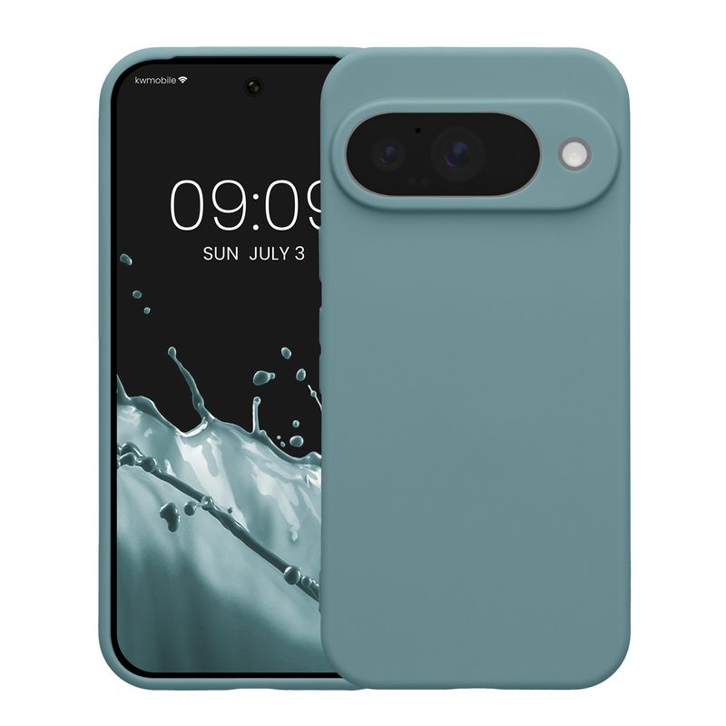 Laptop, Telefoane si Tablete - Telefoane mobile si accesorii - Accesorii Telefoane - Huse telefoane - Husa Kwmobile pentru Google Pixel 10, anti-alunecare, silicon, piatra - Infinity.ro