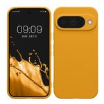 Laptop, Telefoane si Tablete - Telefoane mobile si accesorii - Accesorii Telefoane - Huse telefoane - Husa Kwmobile pentru Google Pixel 10, anti-alunecare, silicon, portocaliu mango - Infinity.ro