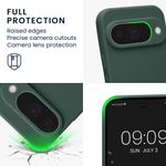 Laptop, Telefoane si Tablete - Telefoane mobile si accesorii - Accesorii Telefoane - Huse telefoane - Husa Kwmobile pentru Google Pixel 10, anti-alunecare, silicon, verde muschi - Infinity.ro