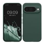 Laptop, Telefoane si Tablete - Telefoane mobile si accesorii - Accesorii Telefoane - Huse telefoane - Husa Kwmobile pentru Google Pixel 10, anti-alunecare, silicon, verde muschi - Infinity.ro