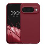 Laptop, Telefoane si Tablete - Telefoane mobile si accesorii - Accesorii Telefoane - Huse telefoane - Husa Kwmobile pentru Google Pixel 10, anti-alunecare, silicon, mov, bordo - Infinity.ro