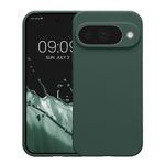 Laptop, Telefoane si Tablete - Telefoane mobile si accesorii - Accesorii Telefoane - Huse telefoane - Husa Kwmobile pentru Google Pixel 10, anti-alunecare, silicon, verde muschi - Infinity.ro