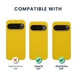 Laptop, Telefoane si Tablete - Telefoane mobile si accesorii - Accesorii Telefoane - Huse telefoane - Husa Kwmobile pentru Google Pixel 10/Pixel 10 Pro, anti-alunecare, sticla temperata, galben - Infinity.ro