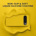 Laptop, Telefoane si Tablete - Telefoane mobile si accesorii - Accesorii Telefoane - Huse telefoane - Husa Kwmobile pentru Google Pixel 10/Pixel 10 Pro, anti-alunecare, sticla temperata, galben - Infinity.ro