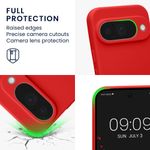 Laptop, Telefoane si Tablete - Telefoane mobile si accesorii - Accesorii Telefoane - Huse telefoane - Husa Kwmobile pentru Google Pixel 10, anti-alunecare, silicon, rosu clasic - Infinity.ro