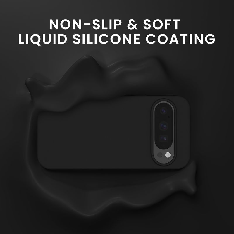 Laptop, Telefoane si Tablete - Telefoane mobile si accesorii - Accesorii Telefoane - Huse telefoane - Husa Kwmobile pentru Google Pixel 10/Pixel 10 Pro, anti-alunecare, sticla temperata, negru - Infinity.ro