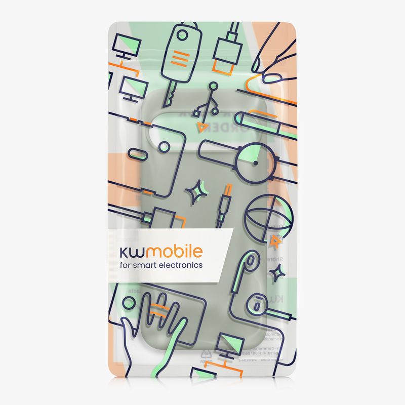 Laptop, Telefoane si Tablete - Telefoane mobile si accesorii - Accesorii Telefoane - Huse telefoane - Husa Kwmobile pentru Google Pixel 10/Pixel 10 Pro, compatibilitate MagSafe, anti-alunecare, silicon, verde - Infinity.ro