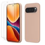 Laptop, Telefoane si Tablete - Telefoane mobile si accesorii - Accesorii Telefoane - Huse telefoane - Husa Kwmobile pentru Google Pixel 10/Pixel 10 Pro, anti-alunecare, sticla temperata, roz - Infinity.ro