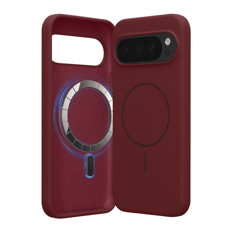 Laptop, Telefoane si Tablete - Telefoane mobile si accesorii - Accesorii Telefoane - Huse telefoane - Husa Kwmobile pentru Google Pixel 10/Pixel 10 Pro, compatibilitate MagSafe, incarcare wireless, silicon, mov - Infinity.ro